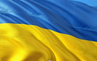 Flagge der Ukraine. Quelle: Pixabay.com