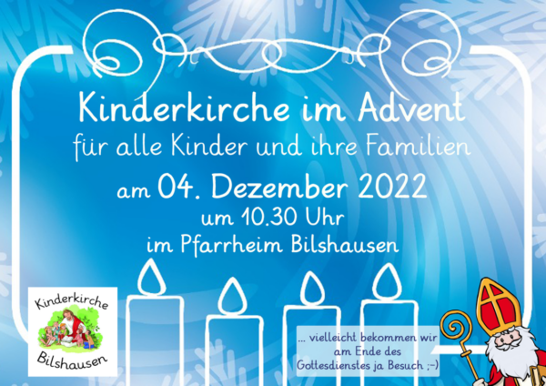 Kinderkirche im Advent 2022